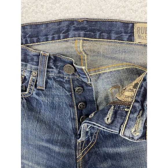 Ruehl 925 Jeans Mens 30x30 Greenwich Straight Leg Button Fly Mid Rise - Picture 4 of 9